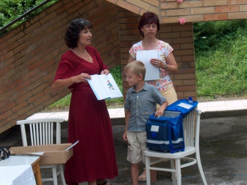 Loučení prváčků s mateřskou školkou - 27.6.2006